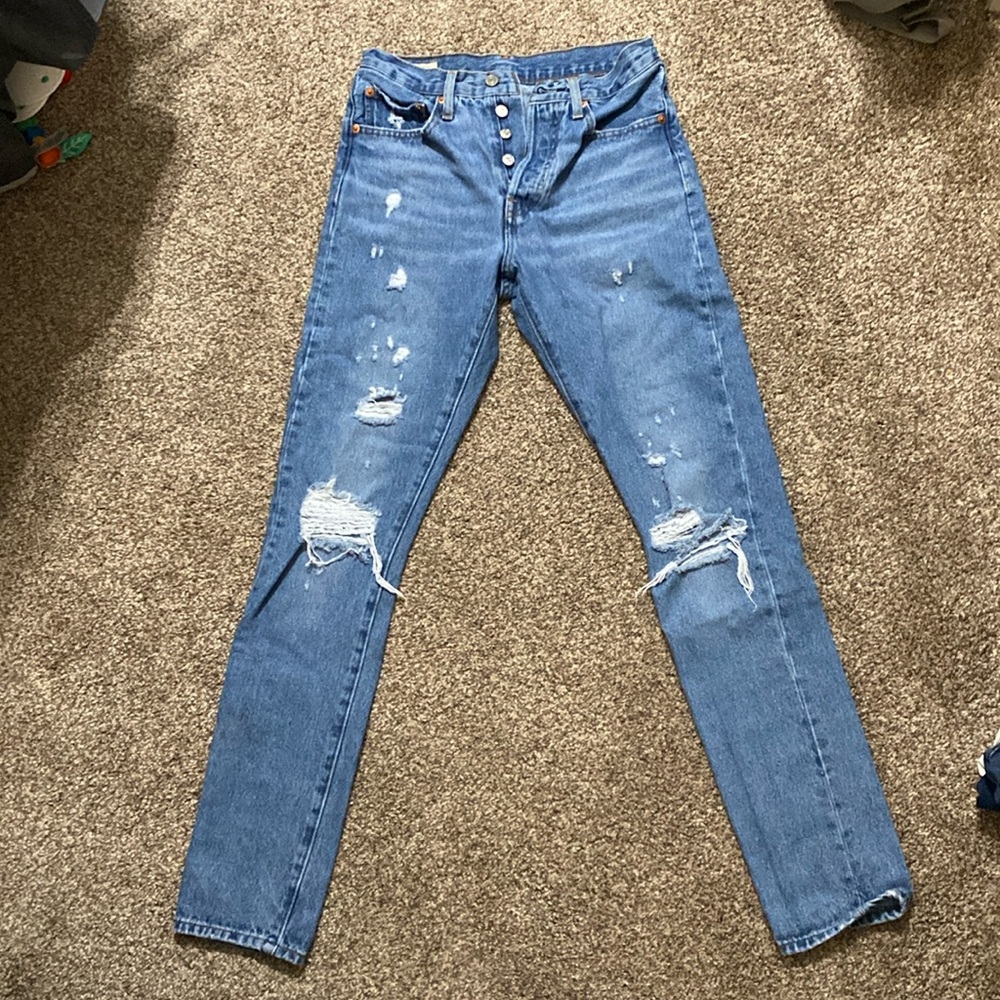 Levi’s 501 skinny 26x32